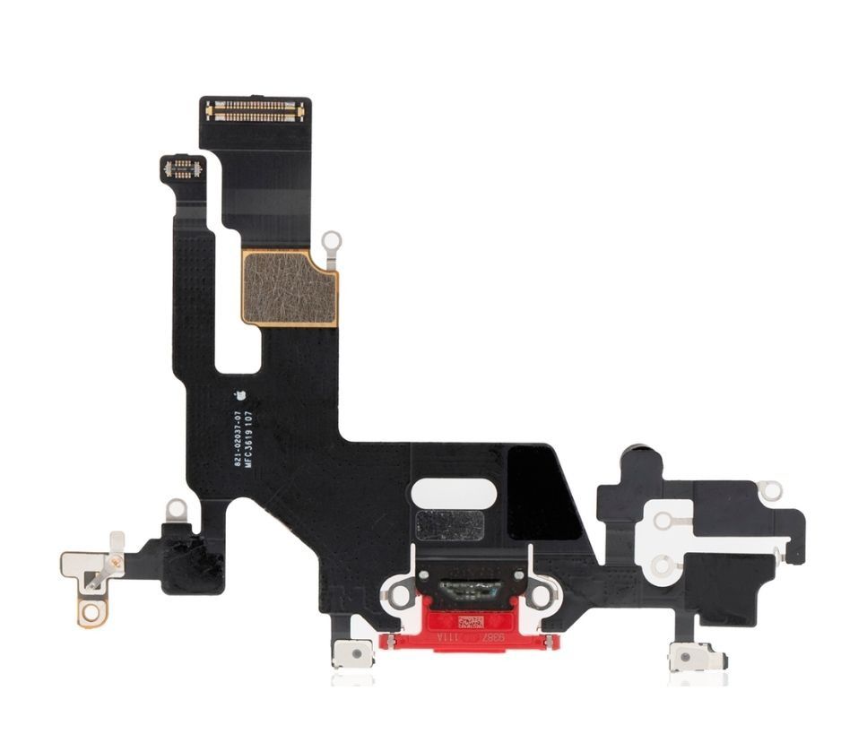 iPhone 11 Charging Port Flex - Red
