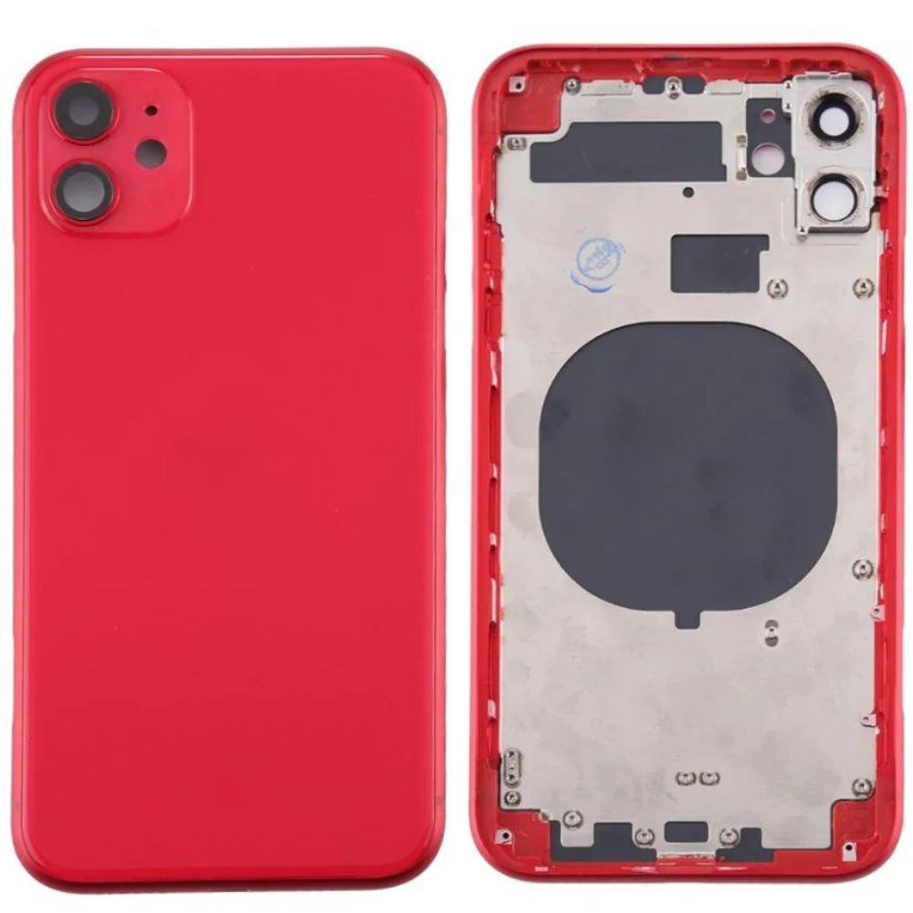 iPhone 11 Back Housing Only (No Parts) - Red