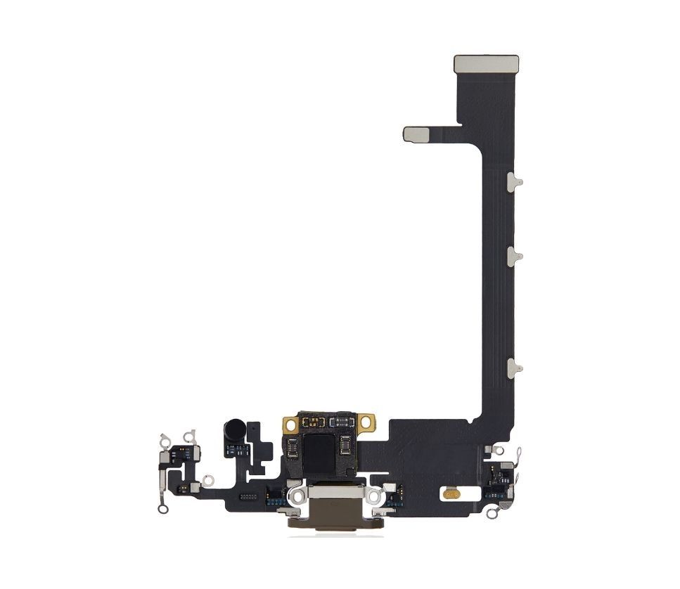 iPhone 11 Pro Max Charging Port Flex with Small IC - Gold