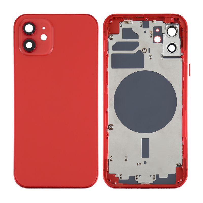 iPhone 12 Back Housing Only ( No Parts ) - Red