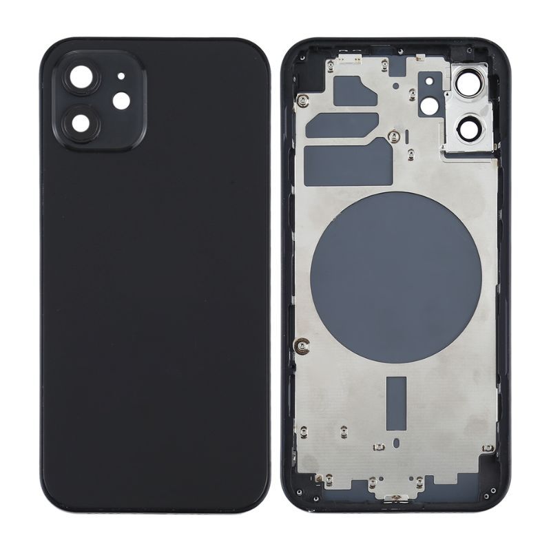 iPhone 12 Back Housing Only ( No Parts ) - Black
