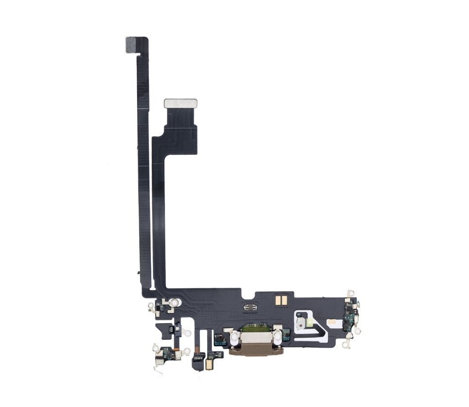 iPhone 12 Pro Max Charging Port Flex With IC - Gold