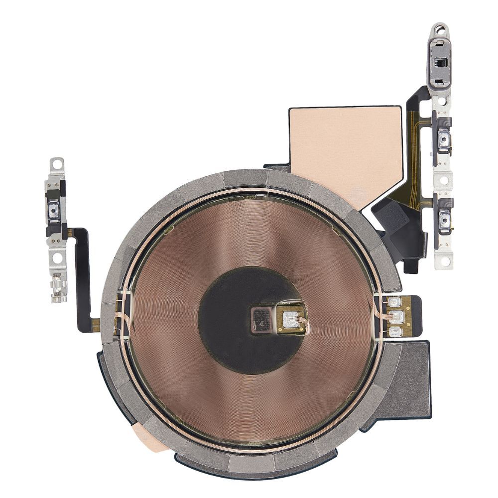 iPhone 14 Pro Wireless Charging Chip with power Volume Button Flex