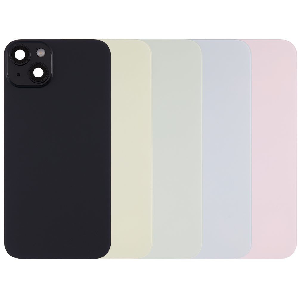iPhone 15 Plus Back Glass Cover (With Camera Frame and Magsafe Magnet)