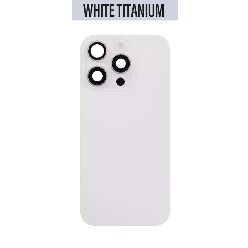 Back Glass Cover For iPhone 16 Pro (With Camera Frame and Magsafe Magnet)
