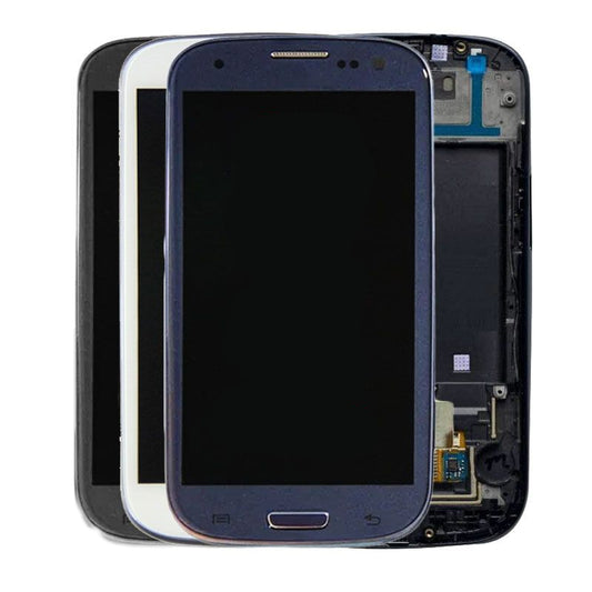 LCD Touch Screen Assembly with Frame For Galaxy S3 4G