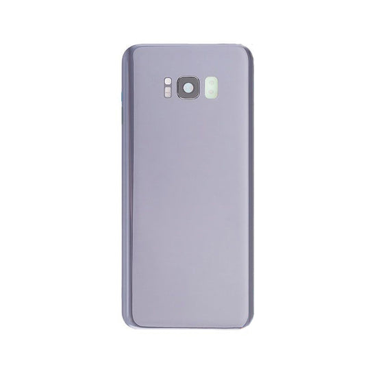 Back Glass Cover Replacement with camera lens For Galaxy S8 Plus G955 - Orchid Grey