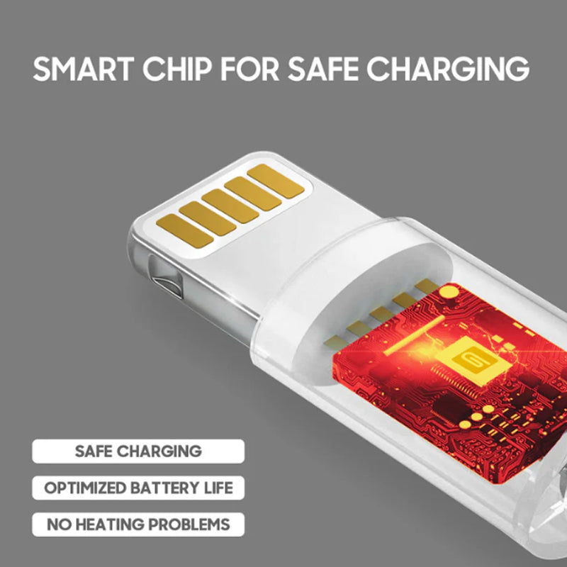 Premium USB to Lightning Charging Data Cable 1.2m 12W