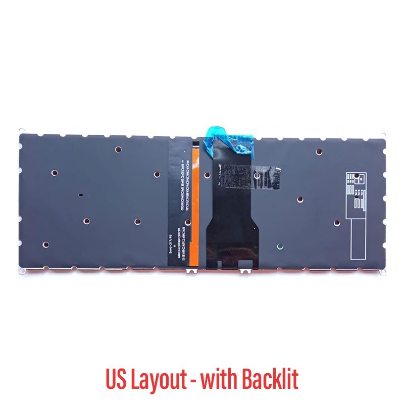 Laptop Keyboard for Acer Spin 5 SF114-32 SP513-51 SP513-52N US With Backlit