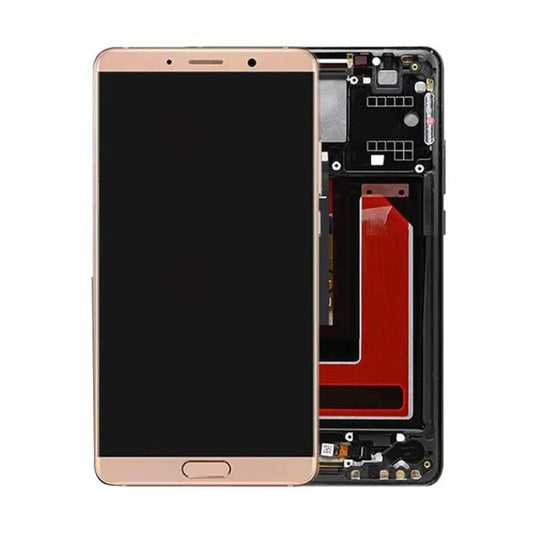 New Replacement LCD Display Touch Screen With Frame for Huawei Mate 10-Gold