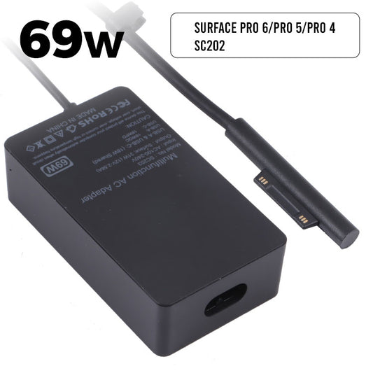 69W AC Power Charger Adapter for Microsoft Surface Pro 6/Pro 5/Pro 4 SC202 15V 2.58A