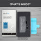 Premium Geardo Battery High Capacity 3350mAh Compatible for iPhone 12 | 12 pro