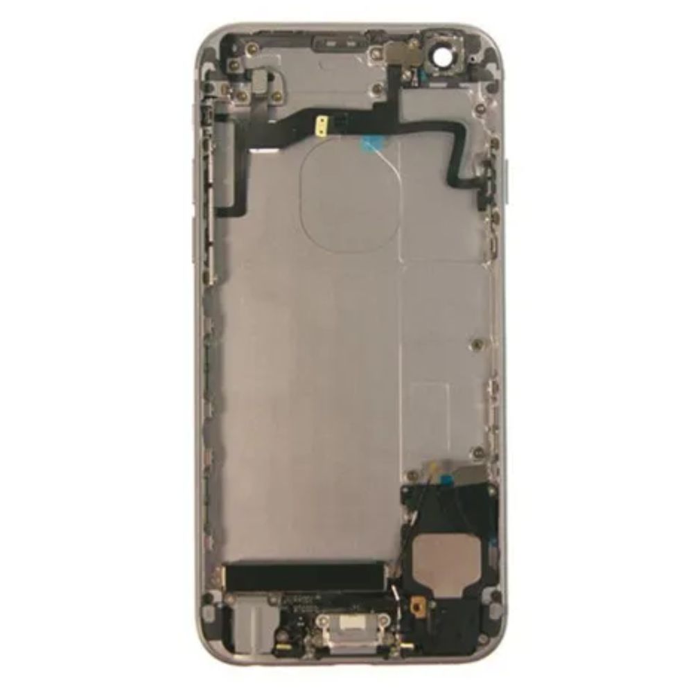Back Housing with Parts For iPhone 6S - Black