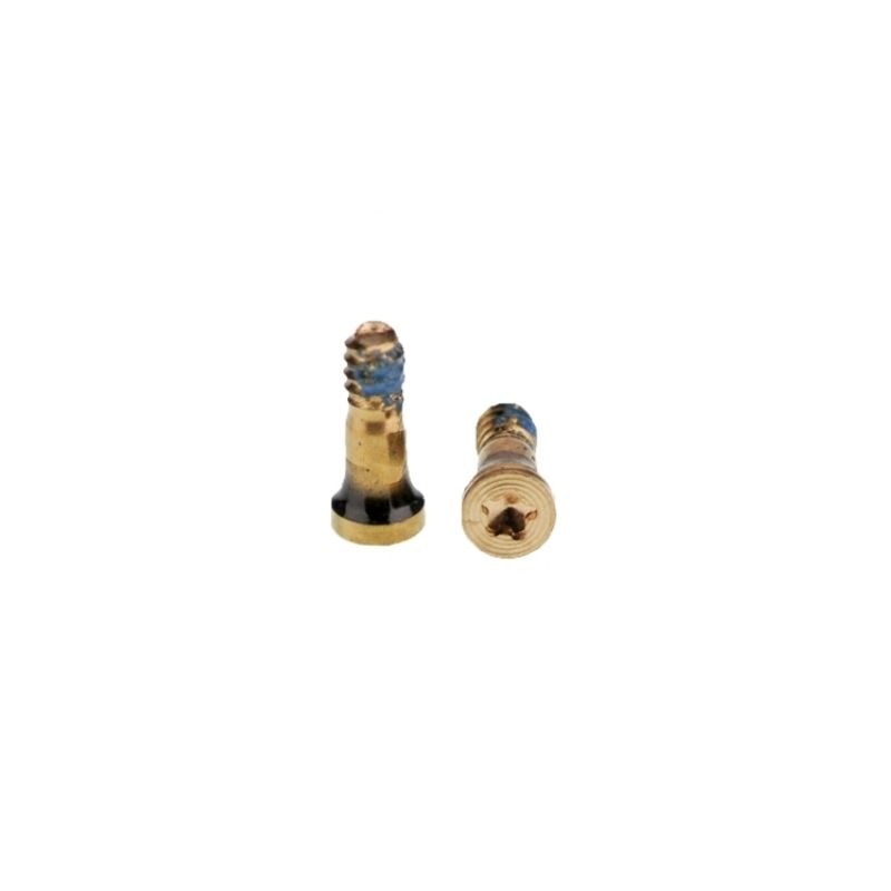 Bottom Screw Set For iPhone 7/7 Plus - Gold