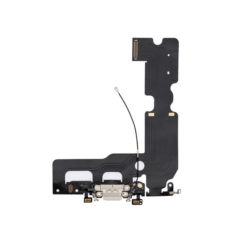 Charging Port Flex Cable with Micrphone For iPhone 7 Plus - Grey