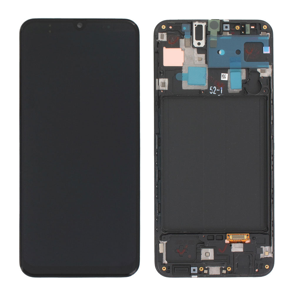 OLED LCD Touch Screen Assembly + Frame Replacement For Galaxy A30 2019 A305