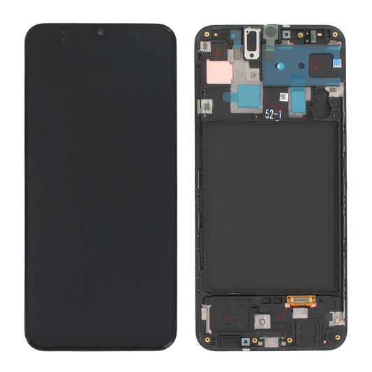OLED LCD Touch Screen Assembly + Frame Replacement For Galaxy A30 2019 A305