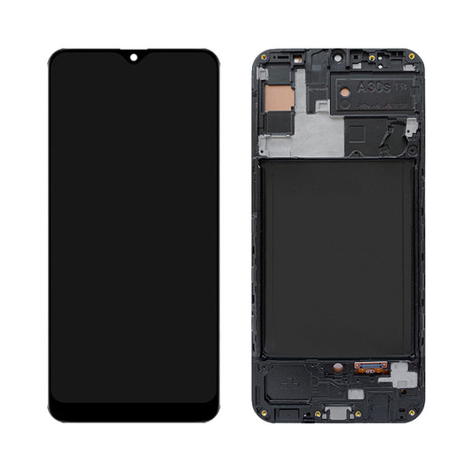 OLED LCD Touch Screen Assembly + Frame Replacement For Galaxy A30s A307