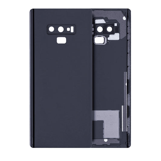 Back Glass Cover with Camera Lens for Galaxy Note 9 - Black