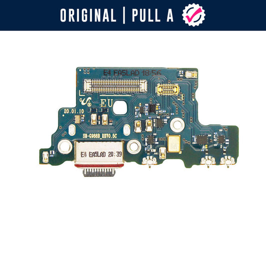 Charger Port Flex Board Replacement (G988B) for Galaxy S20 Ultra 5G Original Pull-A