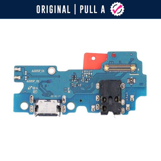 Charging Port Board Compatible For Samsung Galaxy A22 4G SM-A225 Original Pull-A