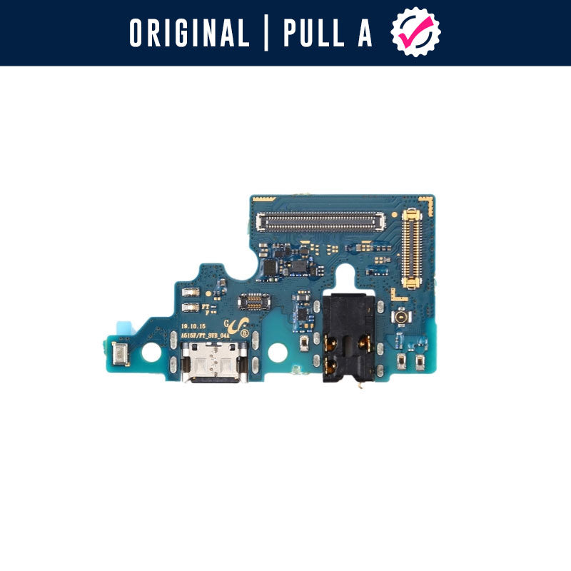 Charging Port Headphone Jack Board Replacement for Galaxy A51 2020 A515F Original Pull-A