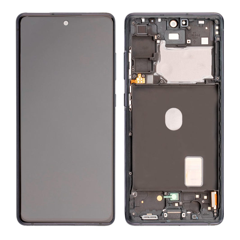 OLED LCD Digitizer Screen Assembly with Frame Replacement for Galaxy S20 FE G780-G781 - Cloud Mint