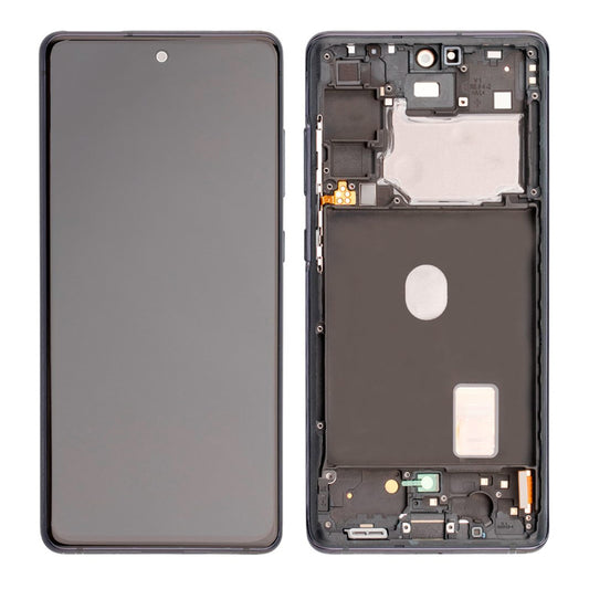 OLED LCD Digitizer Screen Assembly with Frame Replacement for Galaxy S20 FE G780-G781 - Cloud Mint