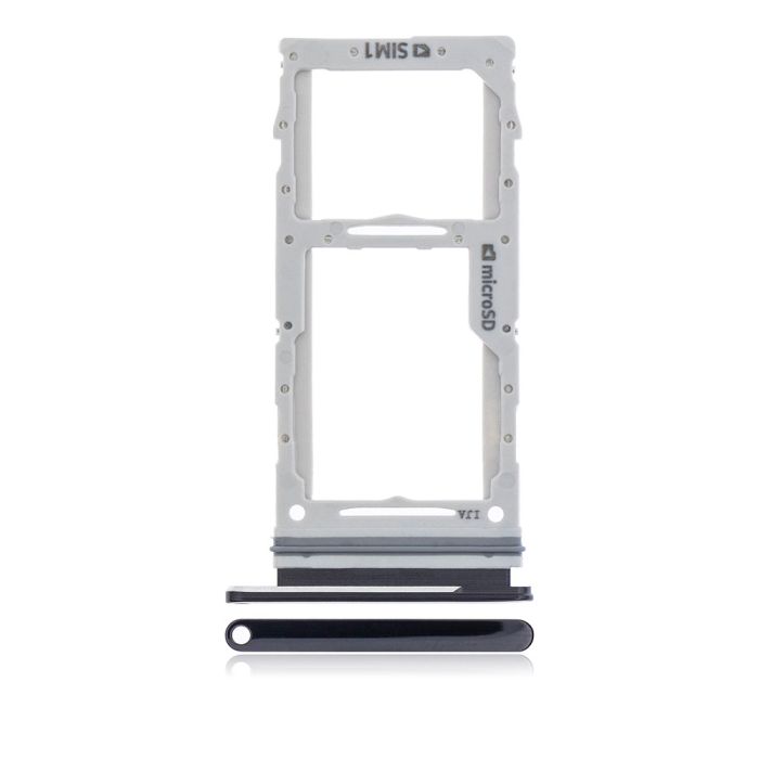 Dual SIM card tray Replacement for Samsung Galaxy A80 -Black