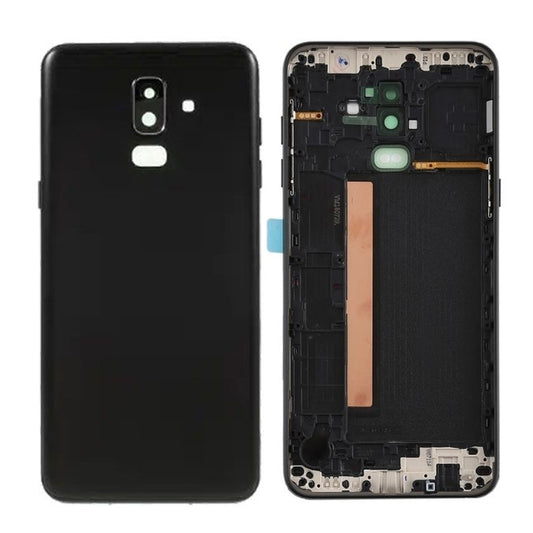 Back Housing Cover For Galaxy J8 - Black