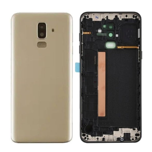 Back Housing Cover For Galaxy J8 - Gold
