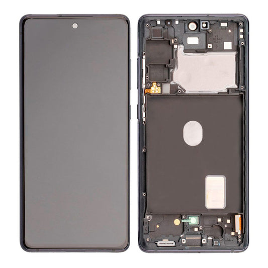 LCD Digitizer Screen Assembly with Frame Service Pack for Galaxy S20 FE G780-G781 - Cloud White
