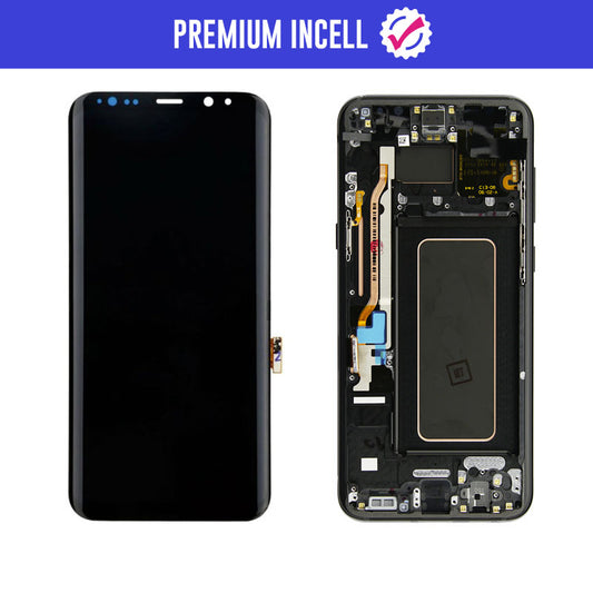 LCD Digitizer Screen Assembly With Frame Incell for Galaxy S8 Plus G955