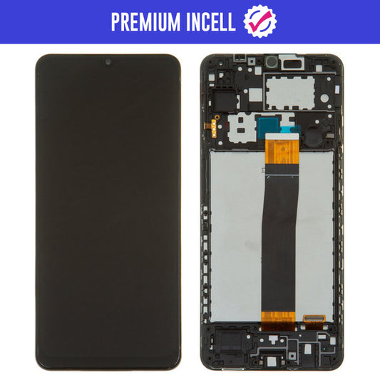 LCD Touch Screen Assembly Incell + Frame Compatible For Galaxy A12s A127