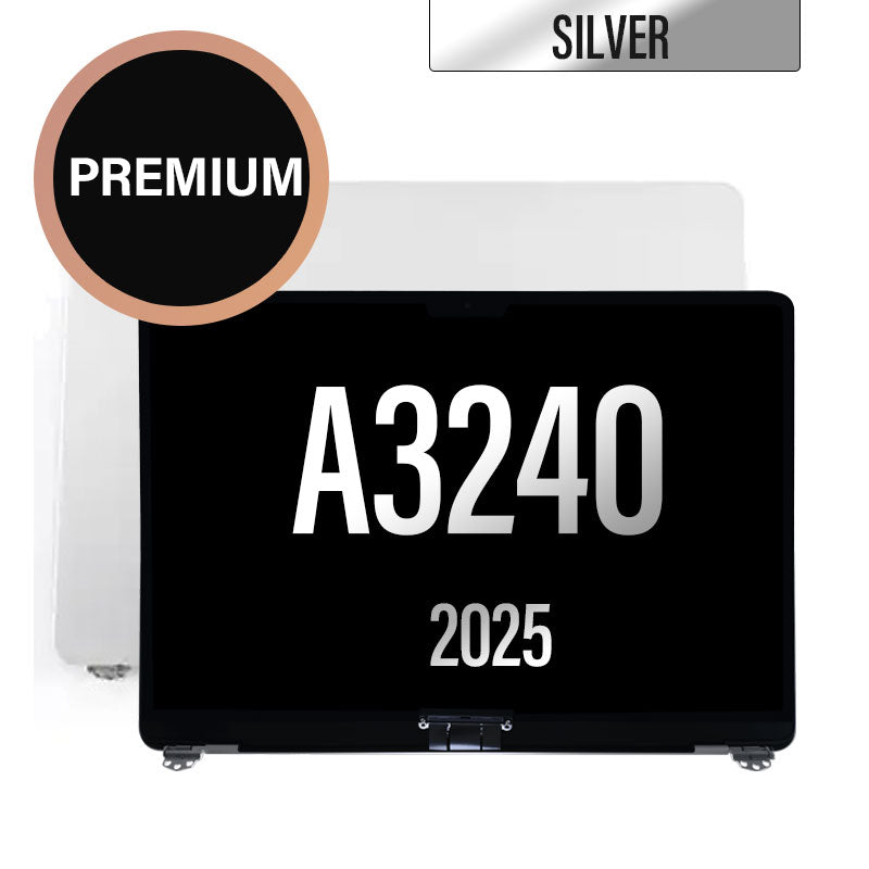 LCD Screen Display Assembly Complete Replacement for Macbook Air 13 A3240 - Silver