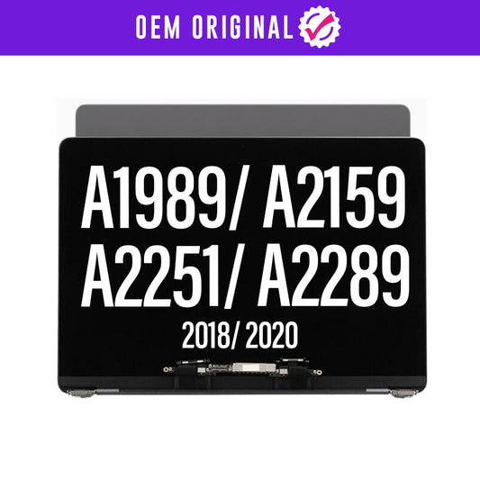 OEM Original LCD Screen Display Assembly Replacement for Macbook Pro 13" Touch A1989 | A2159 | A2251 | A2289