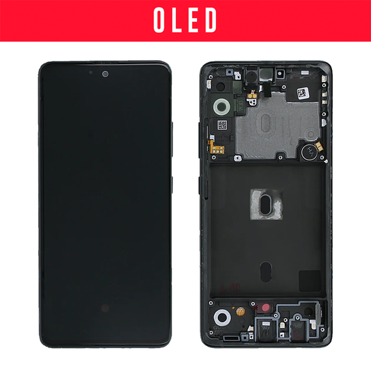 OLED LCD Touch Screen Assembly with Frame for Galaxy A51 5G 2020 A516
