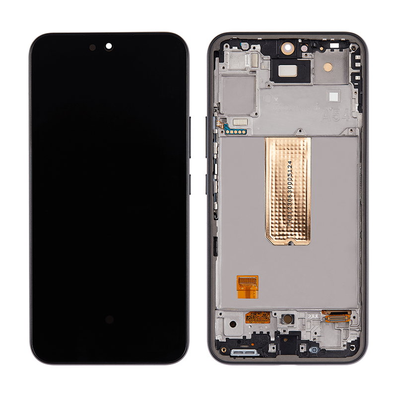 LCD Touch Screen Assembly with Frame Compatible For Galaxy A54 5G A546