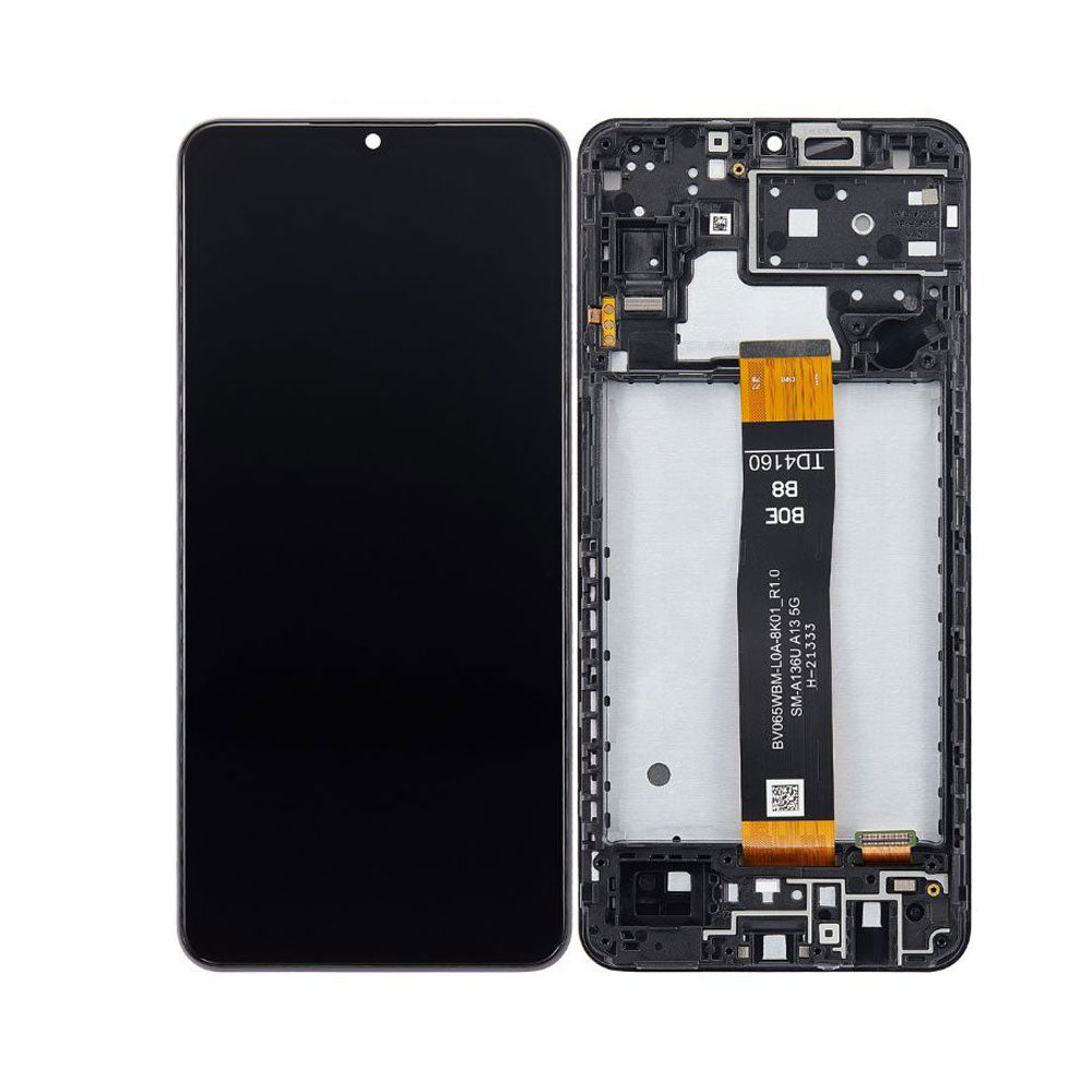 LCD Digitizer Screen Assembly with Frame Service Pack for Galaxy A13 A136 5G
