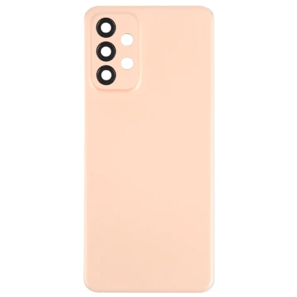 Back Cover with Camera Lens Compatible For Samsung Galaxy A23 5G- Peach
