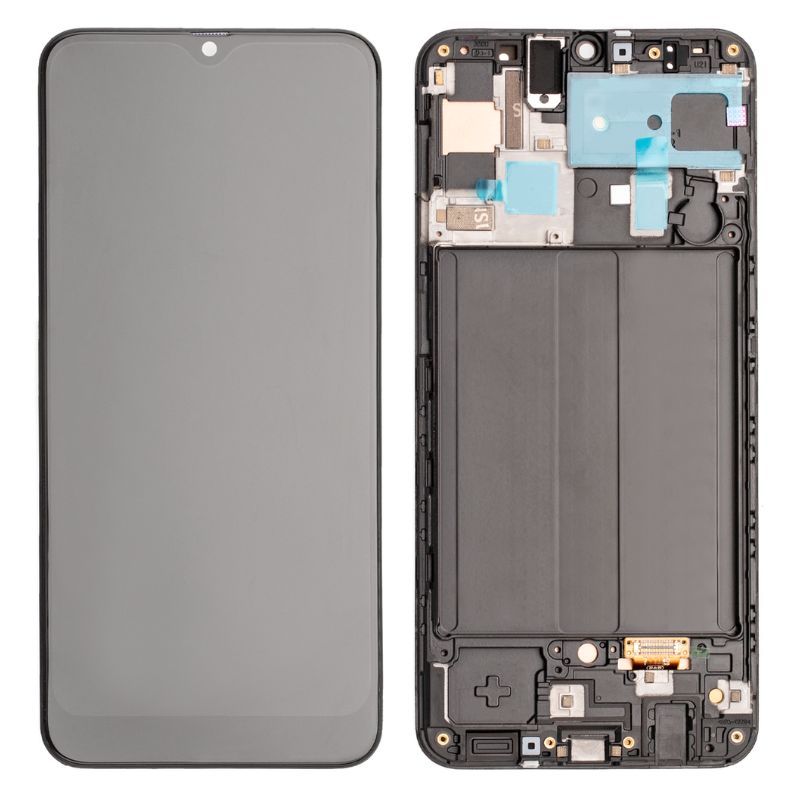 OLED LCD Touch Screen Assembly + Frame Replacement For Galaxy A50 2019 A505