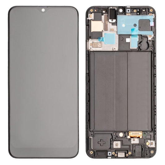 OLED LCD Touch Screen Assembly + Frame Replacement For Galaxy A50 2019 A505