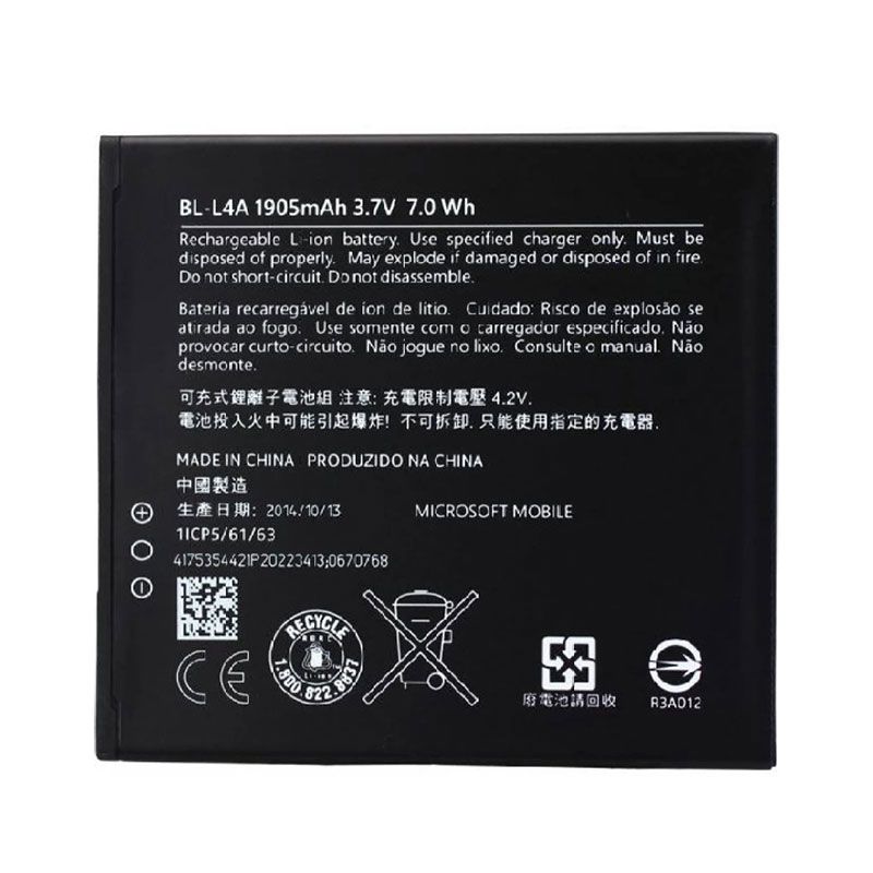 Nokia Lumia 830 Battery Replacement BL-L4A