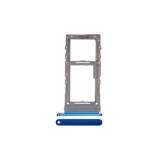 Sim/ Memory Card Tray For Galaxy Note 10 Plus - Aurora Blue