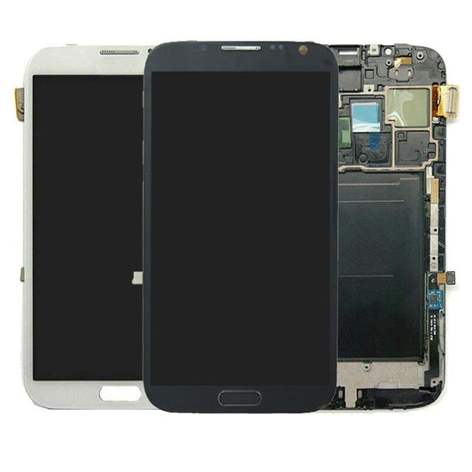 LCD Touch Screen Assembly with Frame For Galaxy Note 2 4G