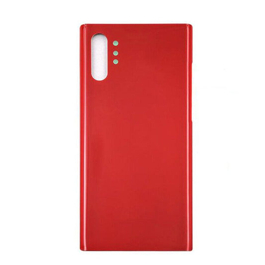 Back Cover Glass without Lens for Galaxy Note 10 Plus - Red