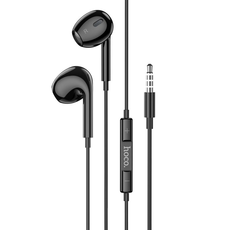 EarPods with 3.5mm Head Earphones M101 Max- Black