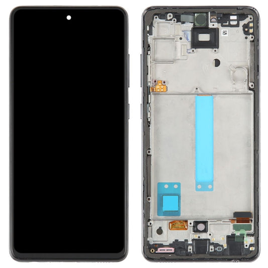 OLED LCD Touch Screen Assembly + Frame Replacement For Galaxy A52 5G 2021 A526