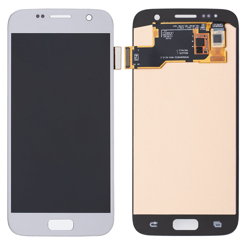 LCD Digitizer Screen Assembly Service Pack for Galaxy S7 G930 - Silver