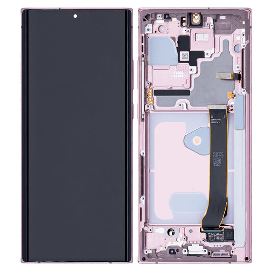 LCD Digitizer Screen Assembly with Frame Service Pack for Galaxy Note 20 Ultra - Mystic Bronze